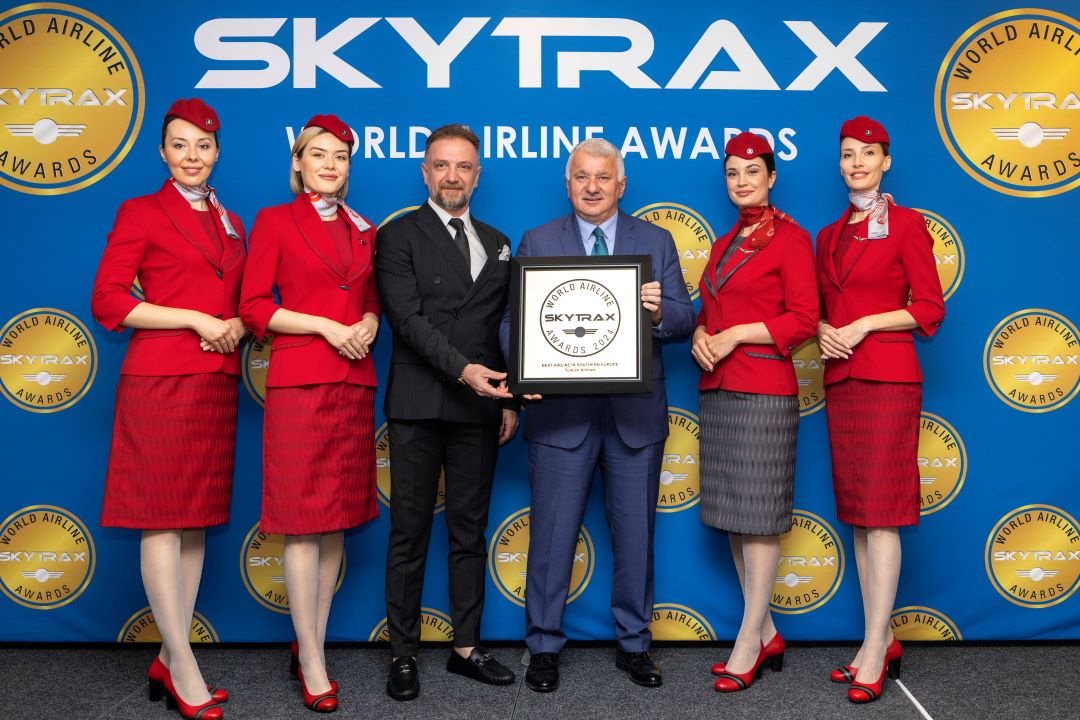 Turkish Airlines has been awarded Best Airline in Europe for the ninth time at the Skytrax Awards.